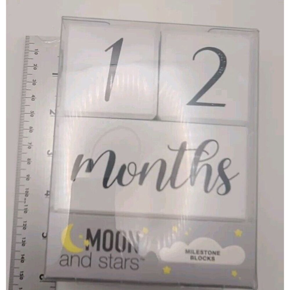 New Milestone Blocks-Moon & Stars - Picture 6 of 6
